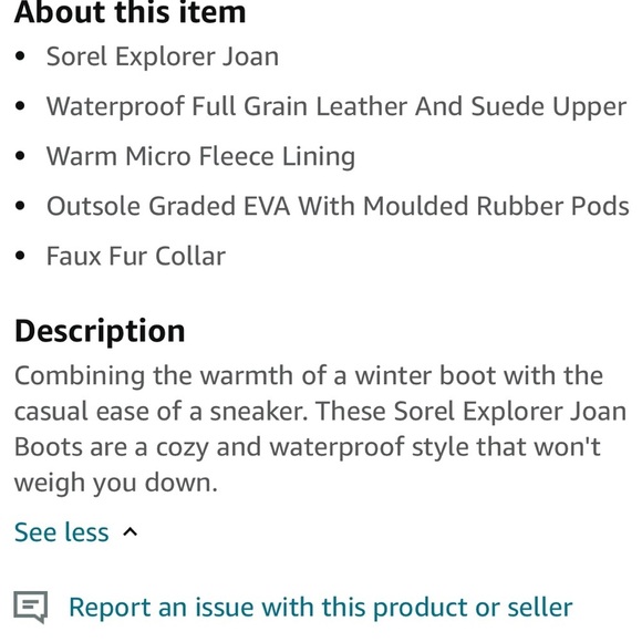 Sorel Explorer Joan Black/ Stone High Top leather boots sz 10 - Picture 3 of 16